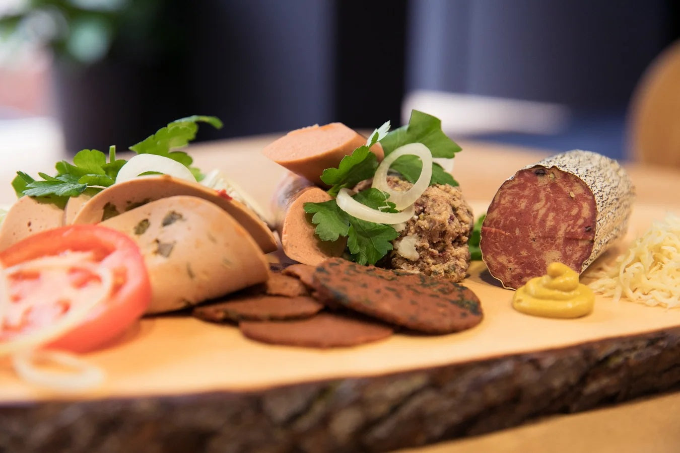 Bayerisches Brotzeitbrettl vegan
