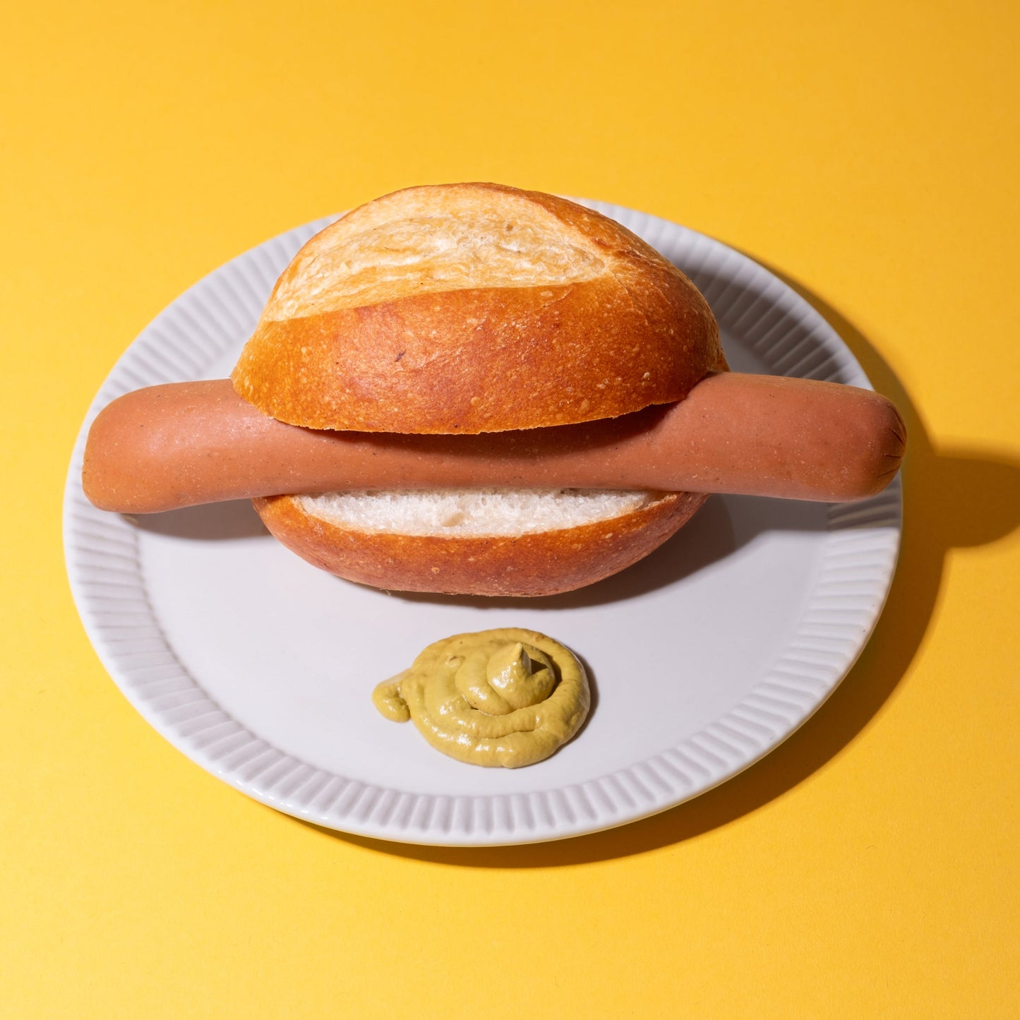 Bockwurst Semmel