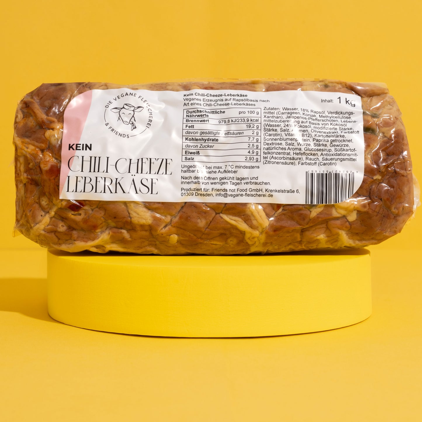 500g Kein Chili-Cheeze-Leberkäse - 500g