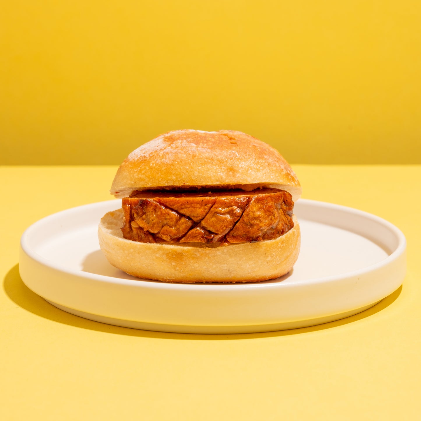 Pizzaleberkäse Semmel