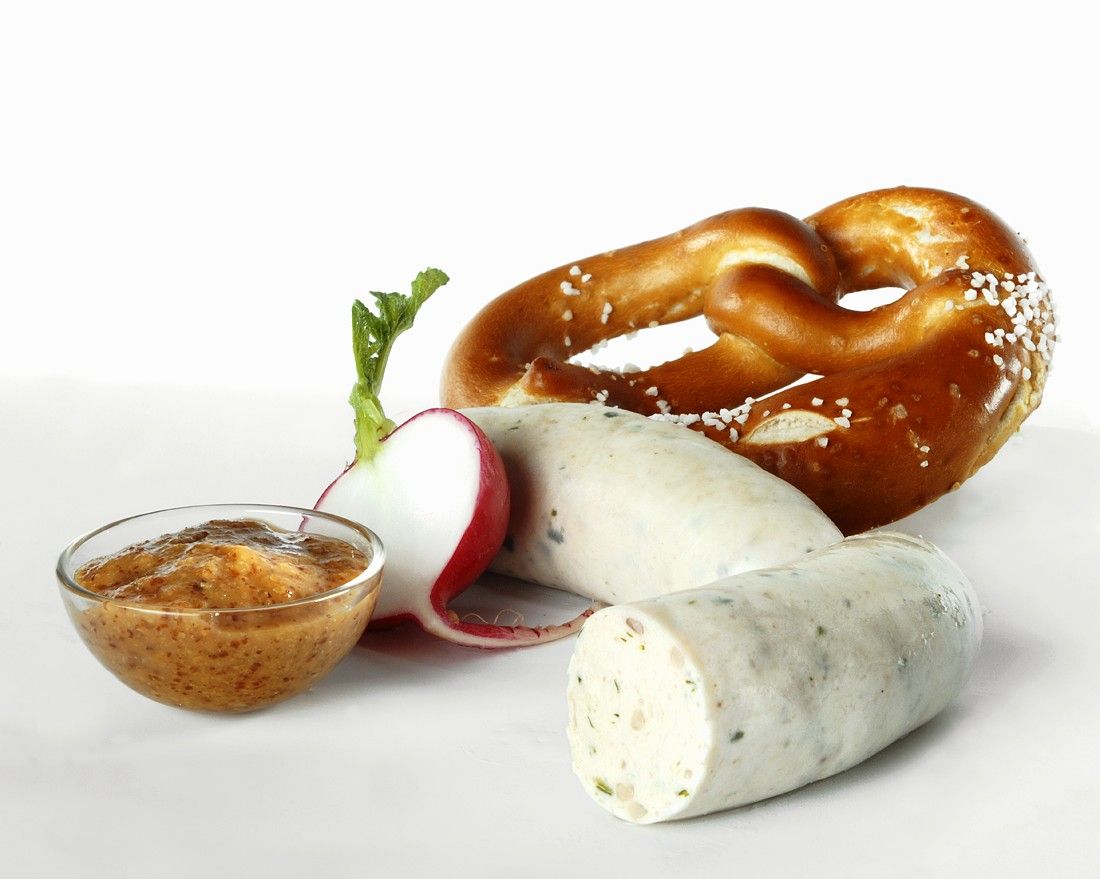 Weißwurst mit Breze